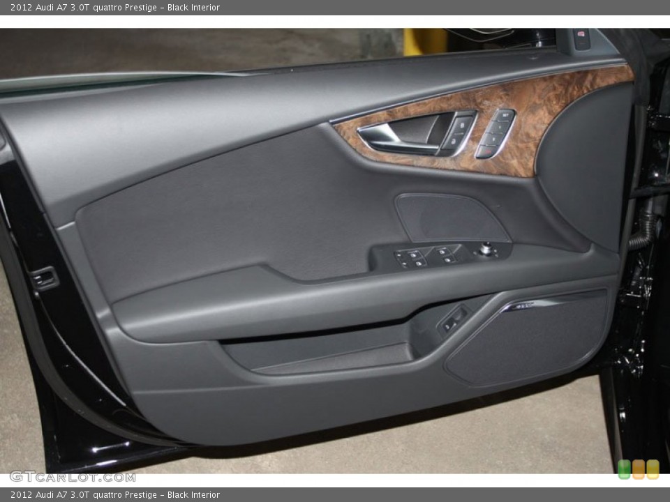 Black Interior Door Panel for the 2012 Audi A7 3.0T quattro Prestige #65624371