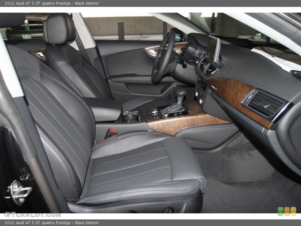 Black Interior Photo for the 2012 Audi A7 3.0T quattro Prestige #65624547