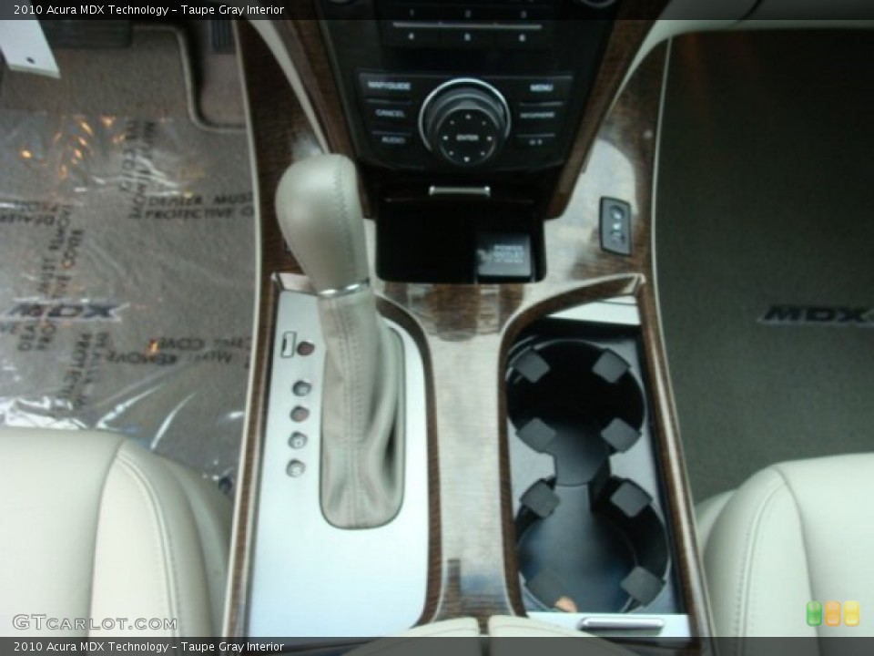 Taupe Gray Interior Transmission for the 2010 Acura MDX Technology #65631163