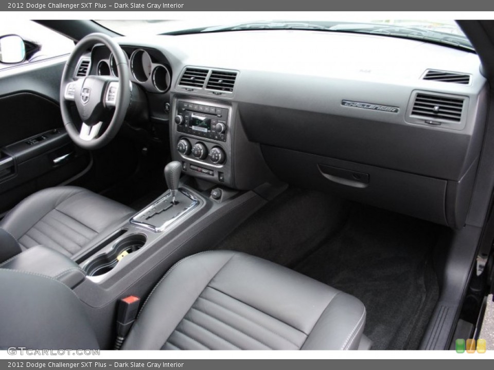 Dark Slate Gray Interior Dashboard for the 2012 Dodge Challenger SXT Plus #65633800