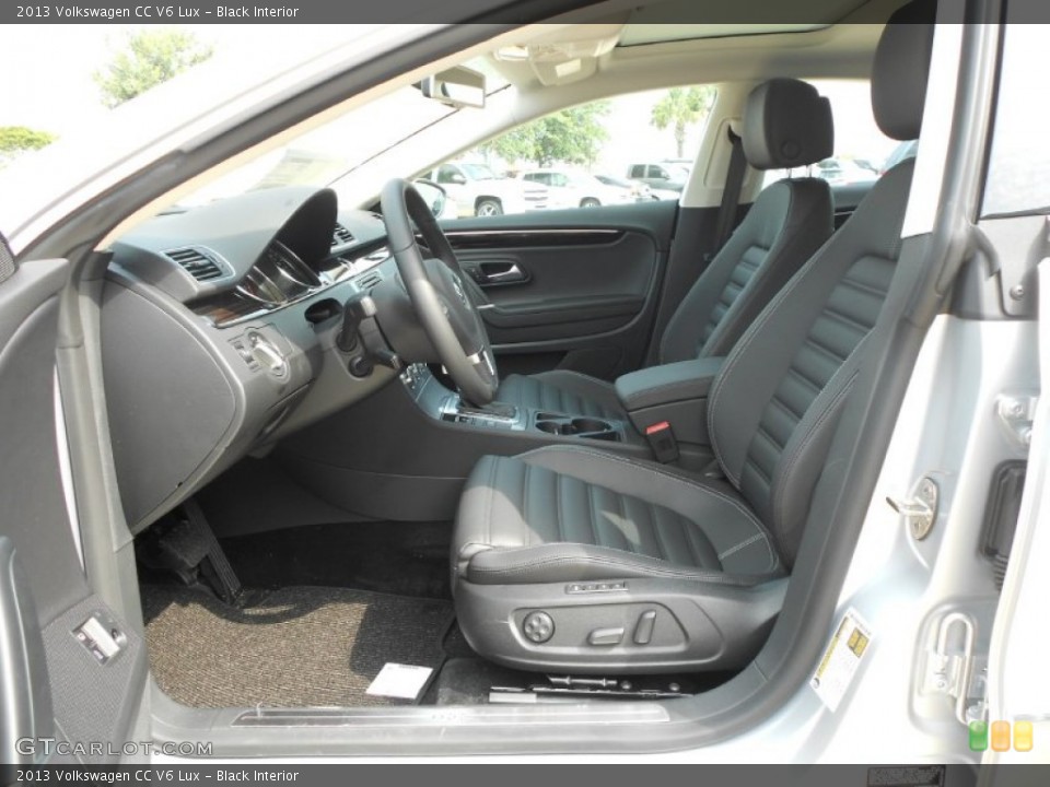 Black Interior Photo for the 2013 Volkswagen CC V6 Lux #65634595