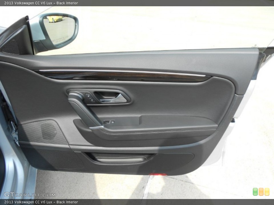 Black Interior Door Panel for the 2013 Volkswagen CC V6 Lux #65634601