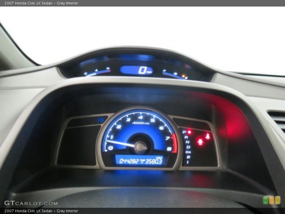 Gray Interior Gauges for the 2007 Honda Civic LX Sedan #65635003