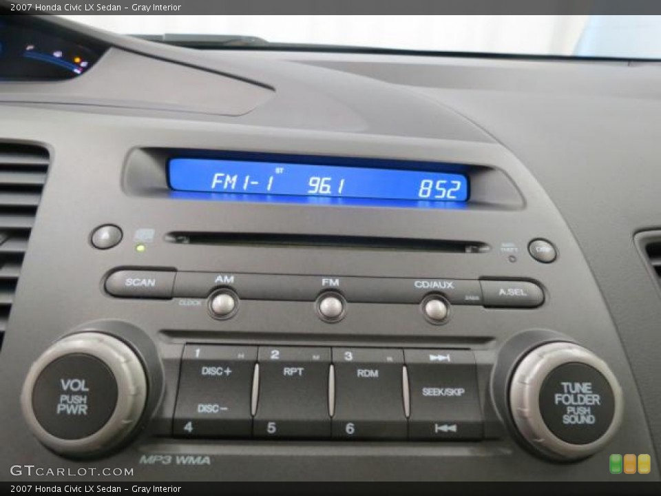 Gray Interior Audio System for the 2007 Honda Civic LX Sedan #65635009