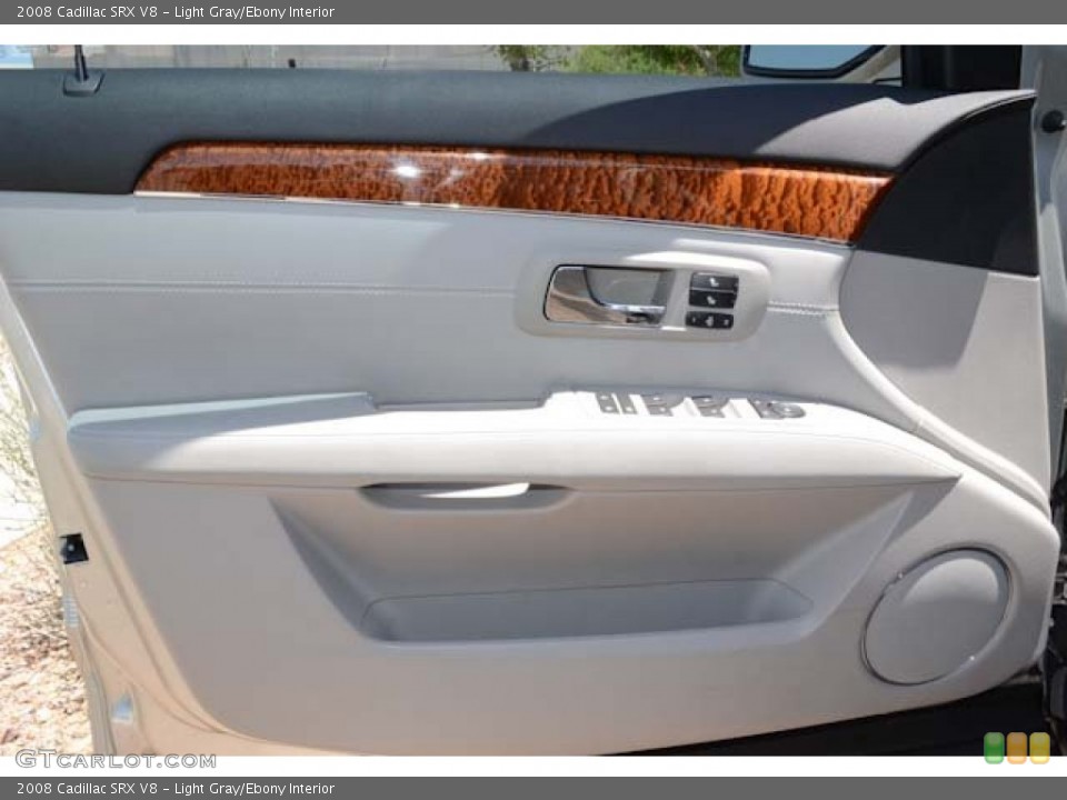 Light Gray/Ebony Interior Door Panel for the 2008 Cadillac SRX V8 #65635057