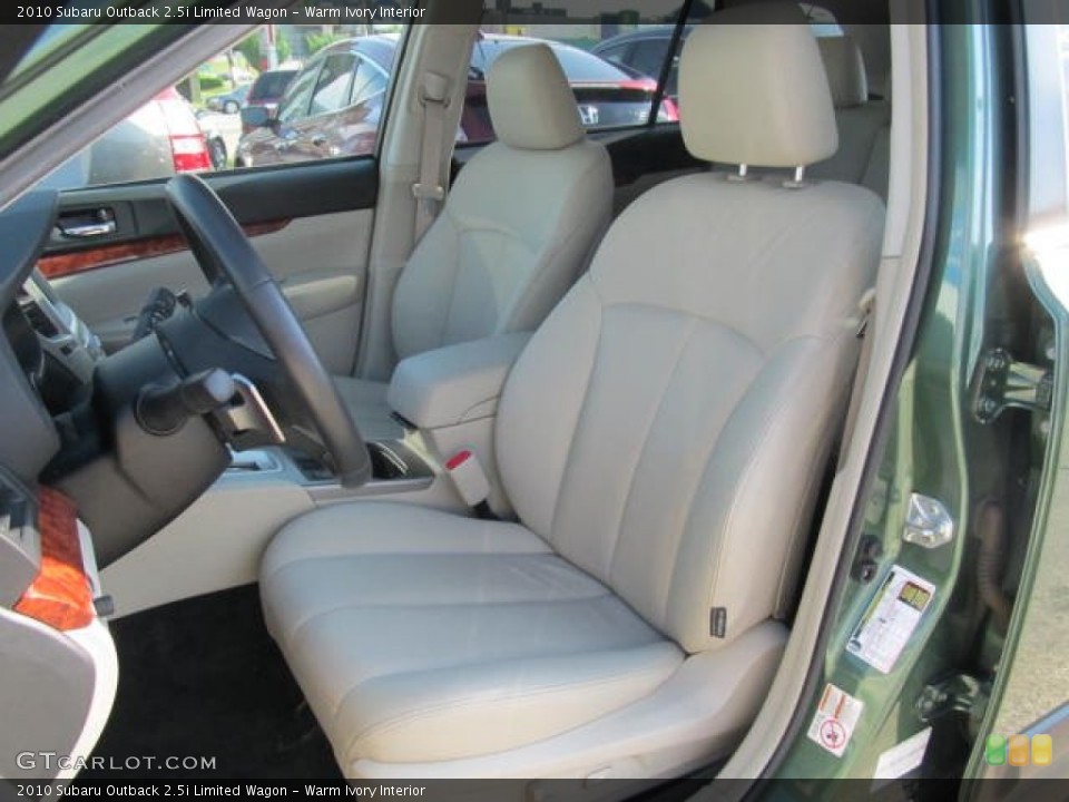 Warm Ivory Interior Photo for the 2010 Subaru Outback 2.5i Limited Wagon #65640595