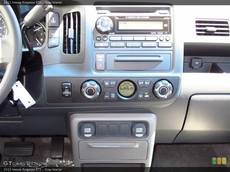 Gray Interior Controls for the 2012 Honda Ridgeline RTS #65641870