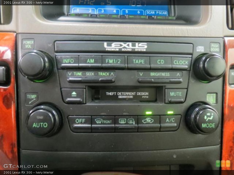 Ivory Interior Audio System for the 2001 Lexus RX 300 #65641936