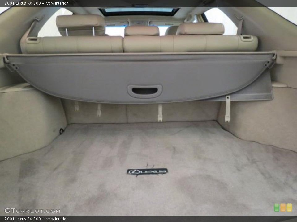 Ivory Interior Trunk for the 2001 Lexus RX 300 #65642020