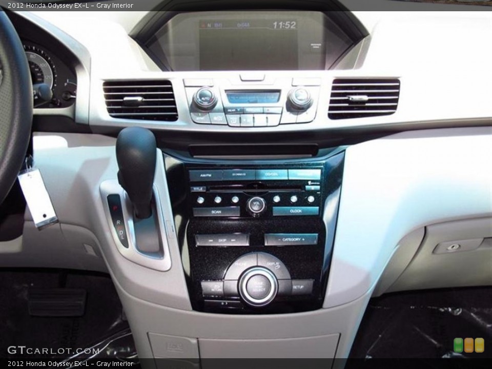 Gray Interior Controls for the 2012 Honda Odyssey EX-L #65643172
