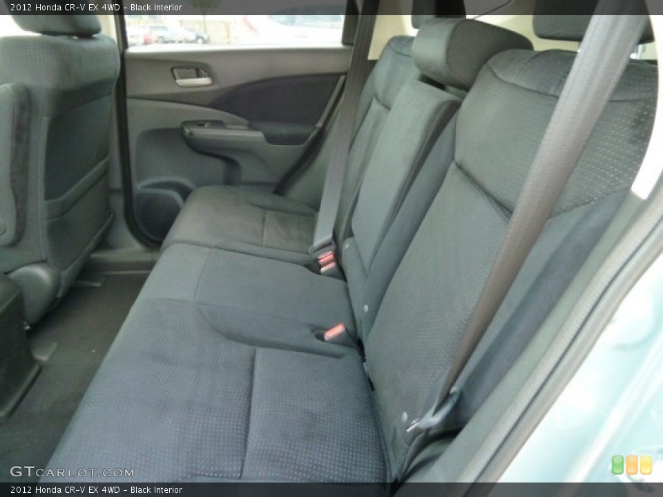 Black Interior Photo for the 2012 Honda CR-V EX 4WD #65646064