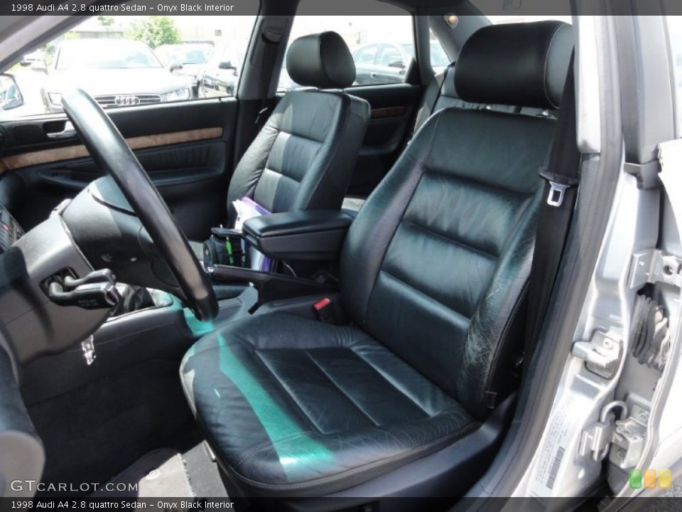 Onyx Black Interior Photo for the 1998 Audi A4 2.8 quattro Sedan #65647333