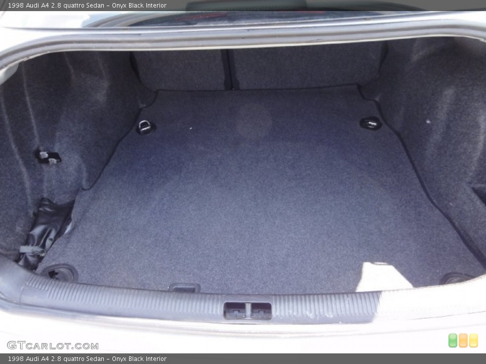 Onyx Black Interior Trunk for the 1998 Audi A4 2.8 quattro Sedan #65647465