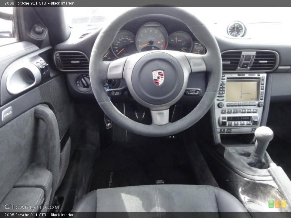Black Interior Steering Wheel for the 2008 Porsche 911 GT3 #65648314