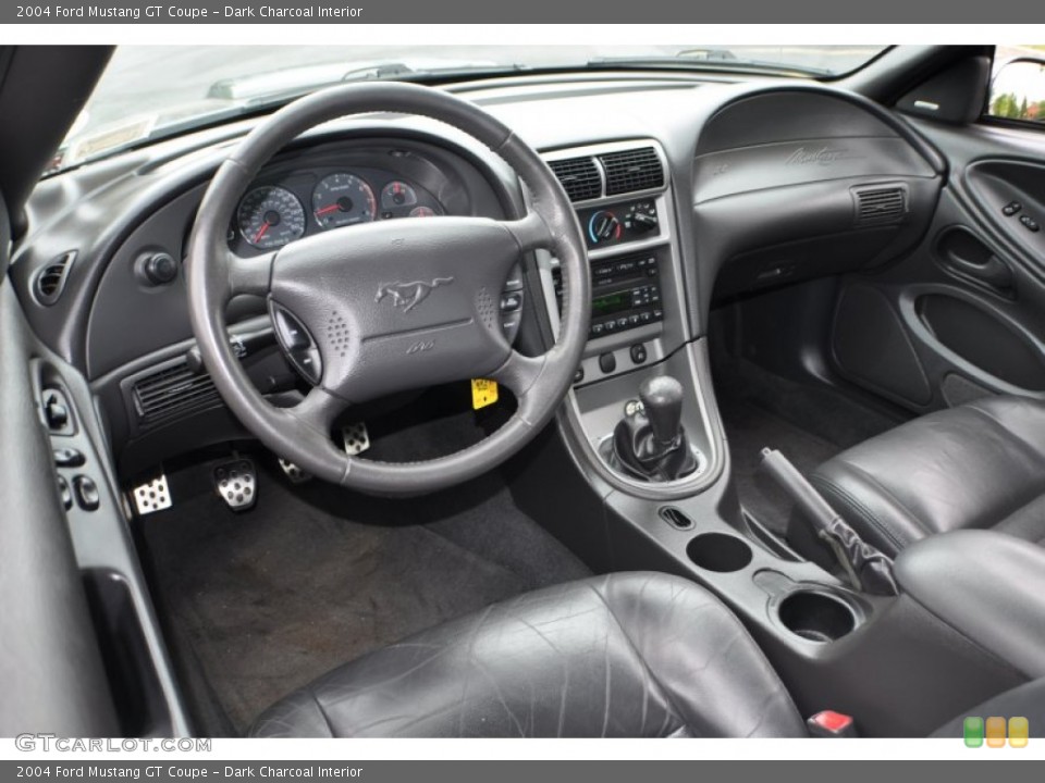 Dark Charcoal Interior Prime Interior for the 2004 Ford Mustang GT Coupe #65654473