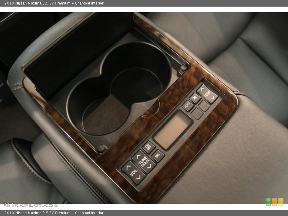 Charcoal Interior Controls for the 2010 Nissan Maxima 3.5 SV Premium #65661547