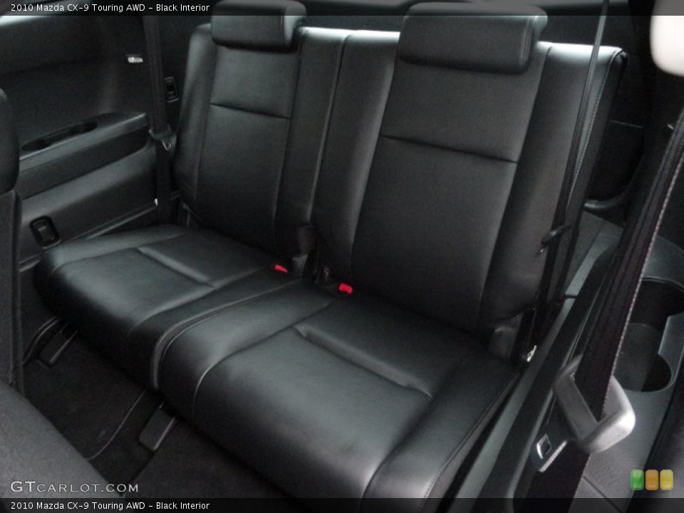Black Interior Rear Seat for the 2010 Mazda CX-9 Touring AWD #65662771