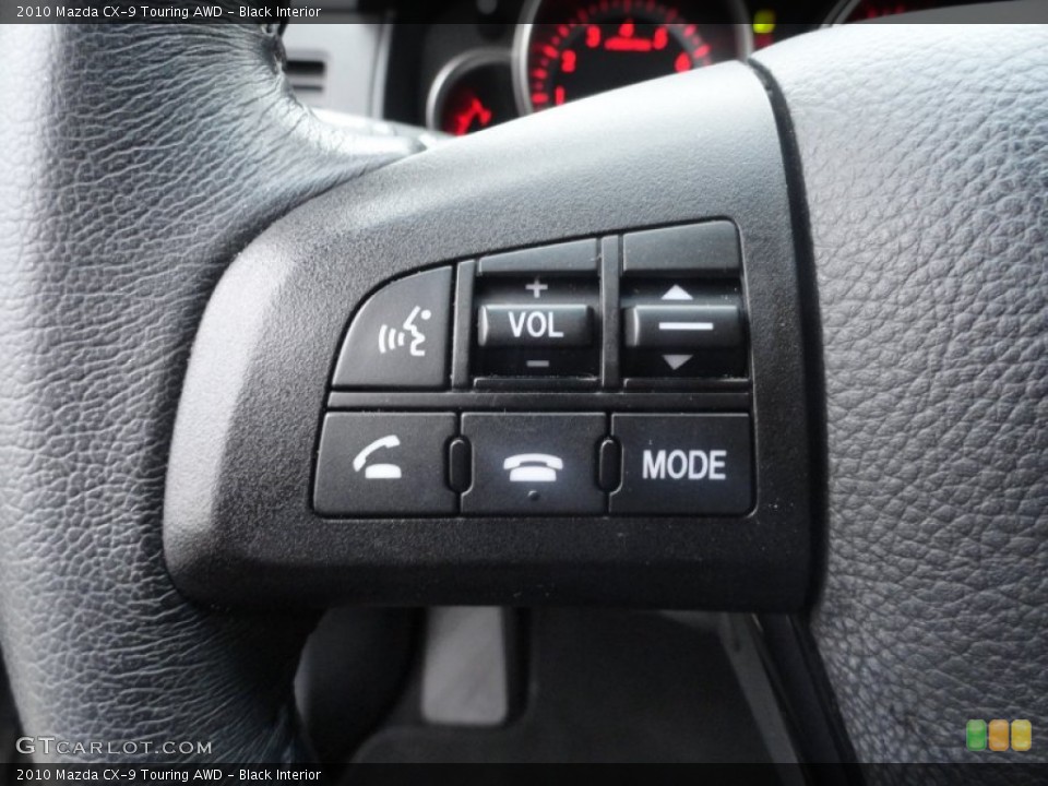 Black Interior Controls for the 2010 Mazda CX-9 Touring AWD #65662807