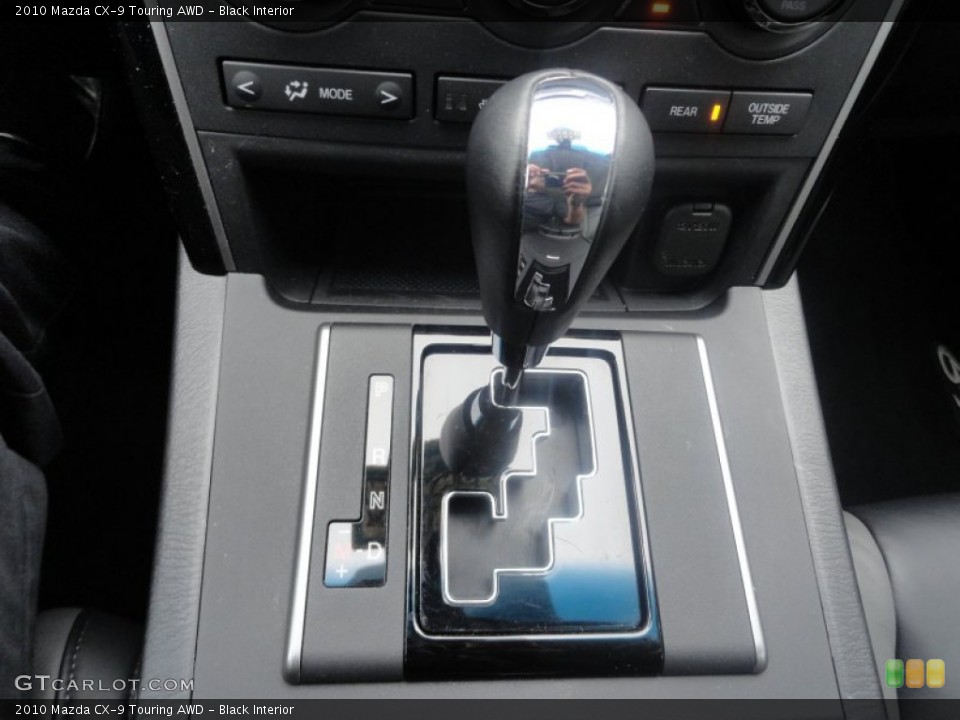 Black Interior Transmission for the 2010 Mazda CX-9 Touring AWD #65662882