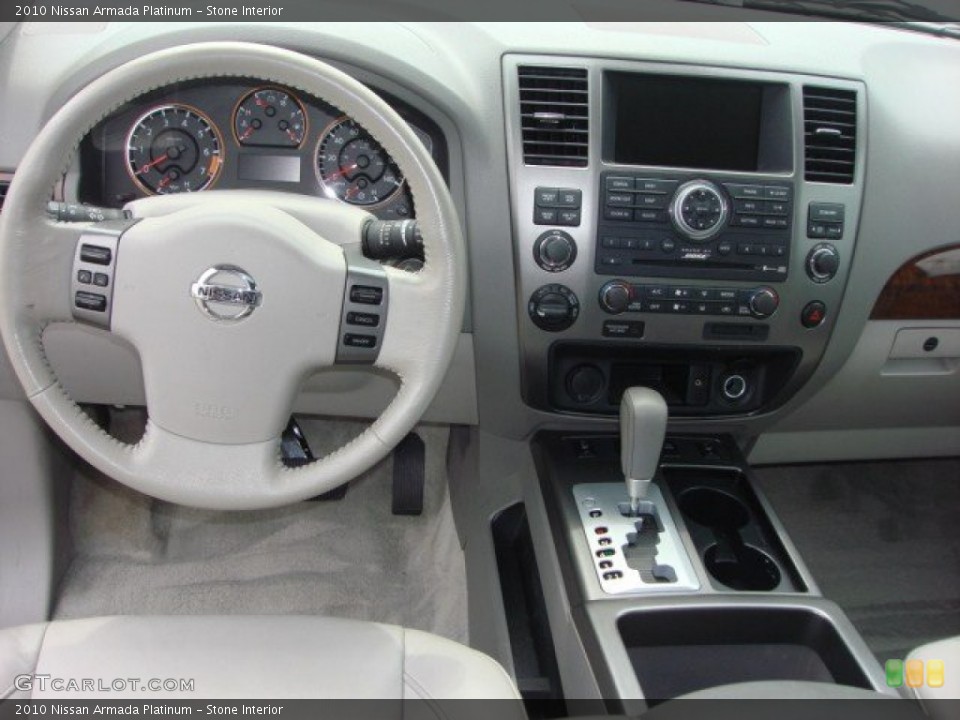 Stone Interior Dashboard for the 2010 Nissan Armada Platinum #65662993