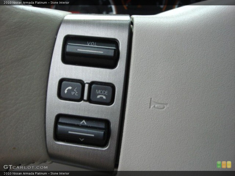 Stone Interior Controls for the 2010 Nissan Armada Platinum #65663071