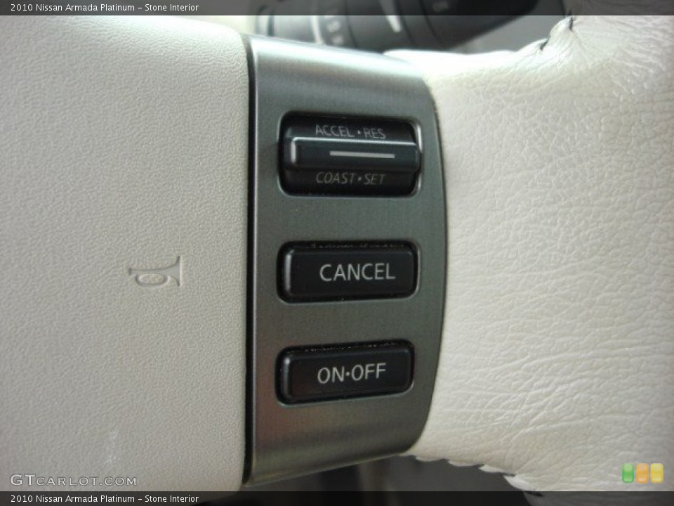 Stone Interior Controls for the 2010 Nissan Armada Platinum #65663077