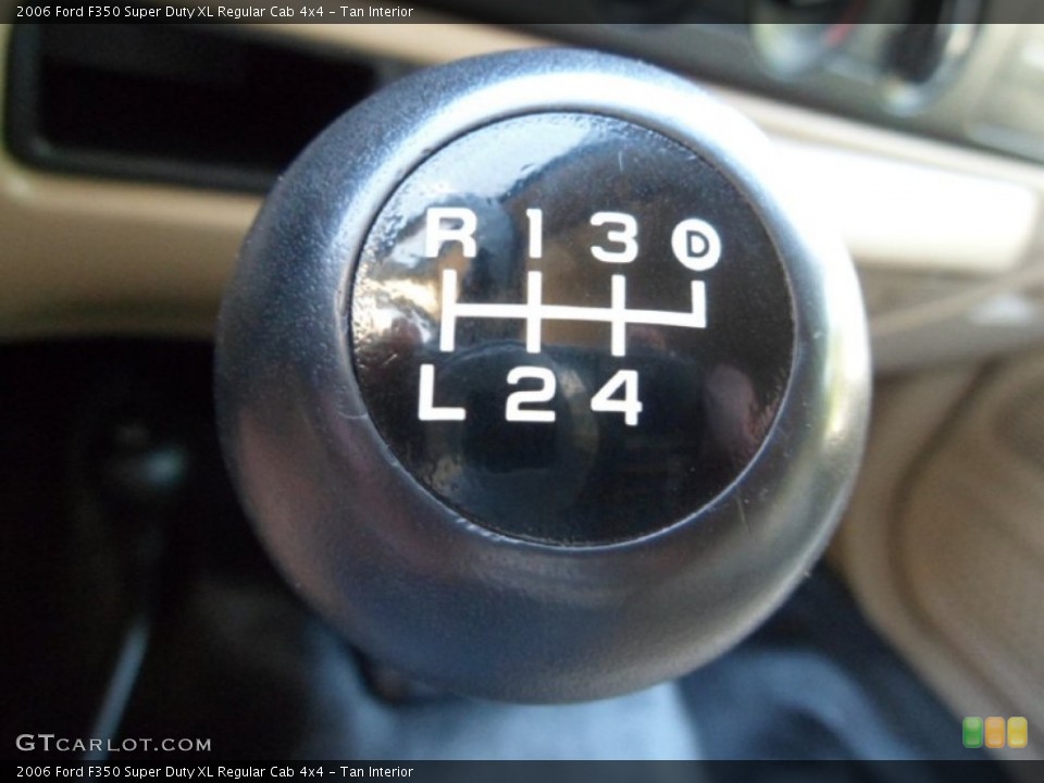 Tan Interior Transmission for the 2006 Ford F350 Super Duty XL Regular Cab 4x4 #65663239
