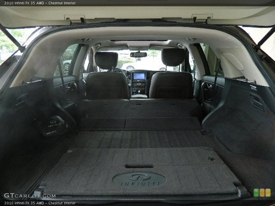 Chestnut Interior Trunk for the 2010 Infiniti FX 35 AWD #65666370