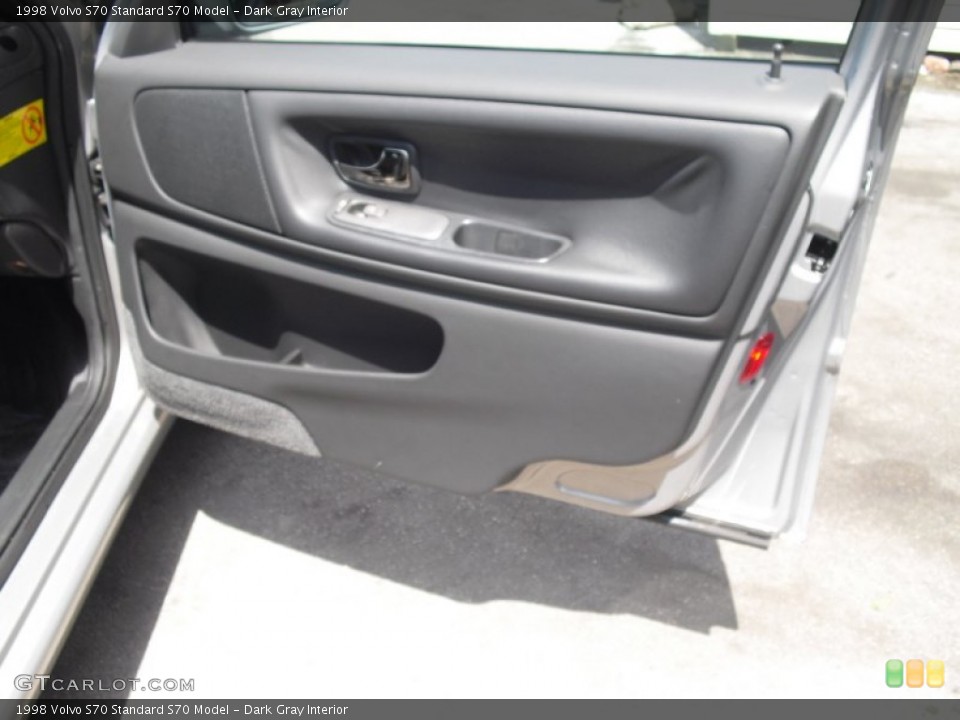 Dark Gray Interior Door Panel for the 1998 Volvo S70  #65666971