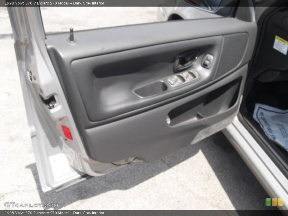 Dark Gray Interior Door Panel for the 1998 Volvo S70  #65666995