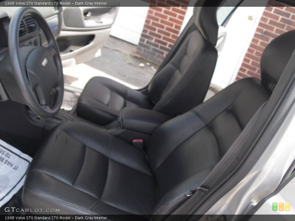 Dark Gray 1998 Volvo S70 Interiors