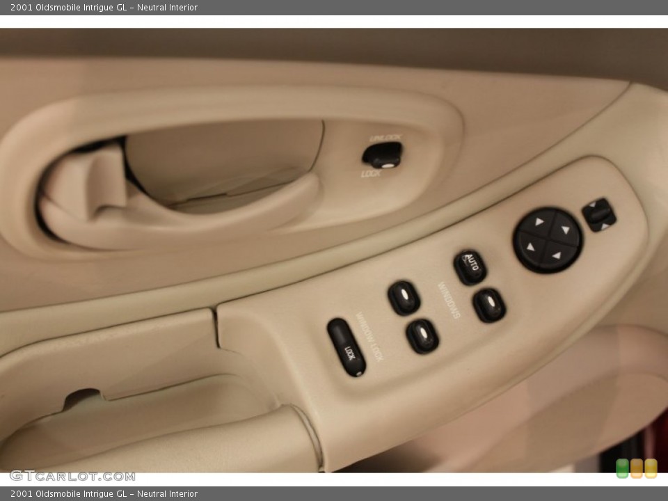 Neutral Interior Controls for the 2001 Oldsmobile Intrigue GL #65668156