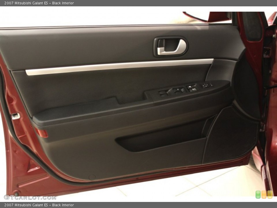 Black Interior Door Panel for the 2007 Mitsubishi Galant ES #65668417