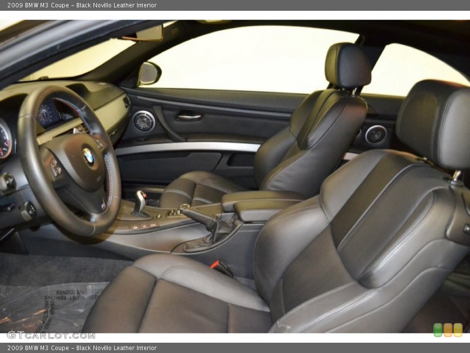 Black Novillo Leather Interior Photo for the 2009 BMW M3 Coupe #65670097