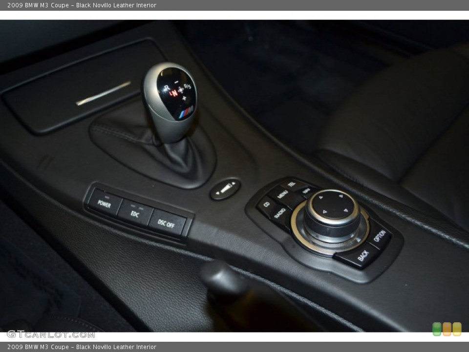 Black Novillo Leather Interior Transmission for the 2009 BMW M3 Coupe #65670163