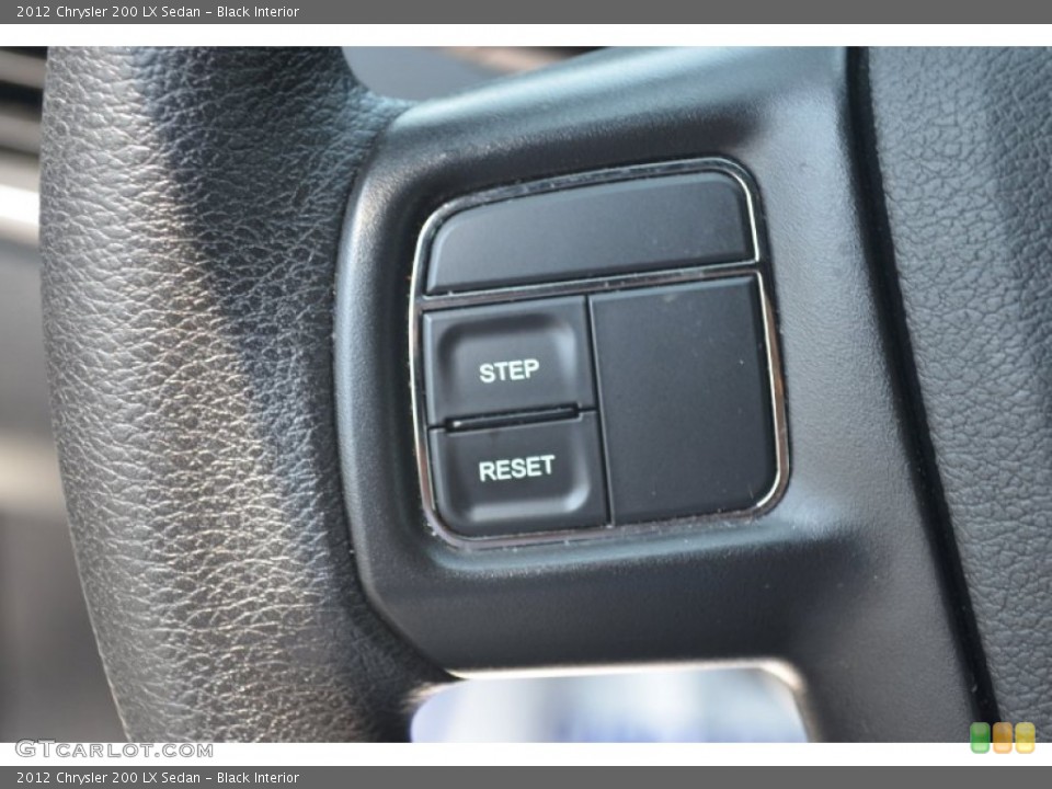 Black Interior Controls for the 2012 Chrysler 200 LX Sedan #65670894