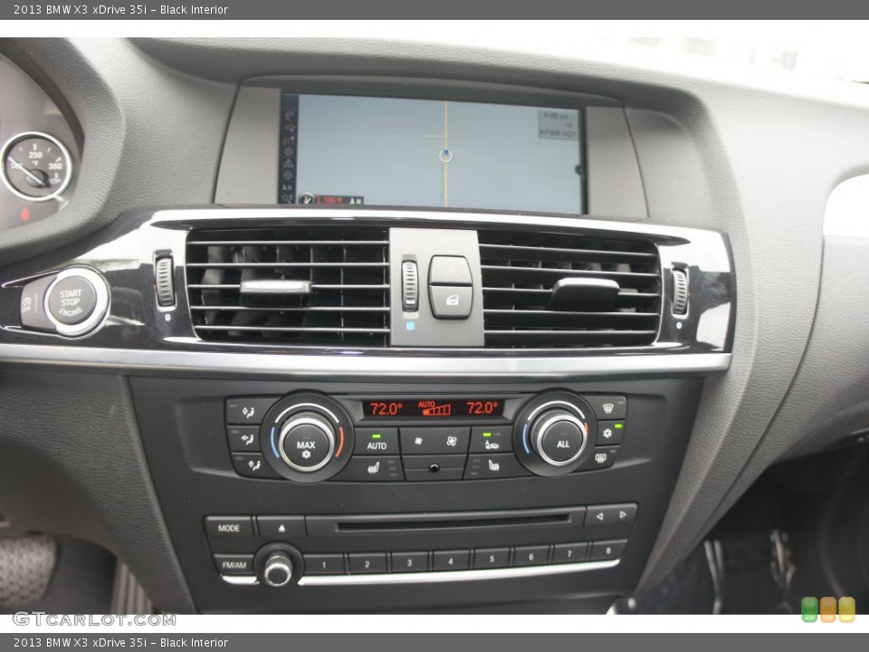 Black Interior Controls for the 2013 BMW X3 xDrive 35i #65672119