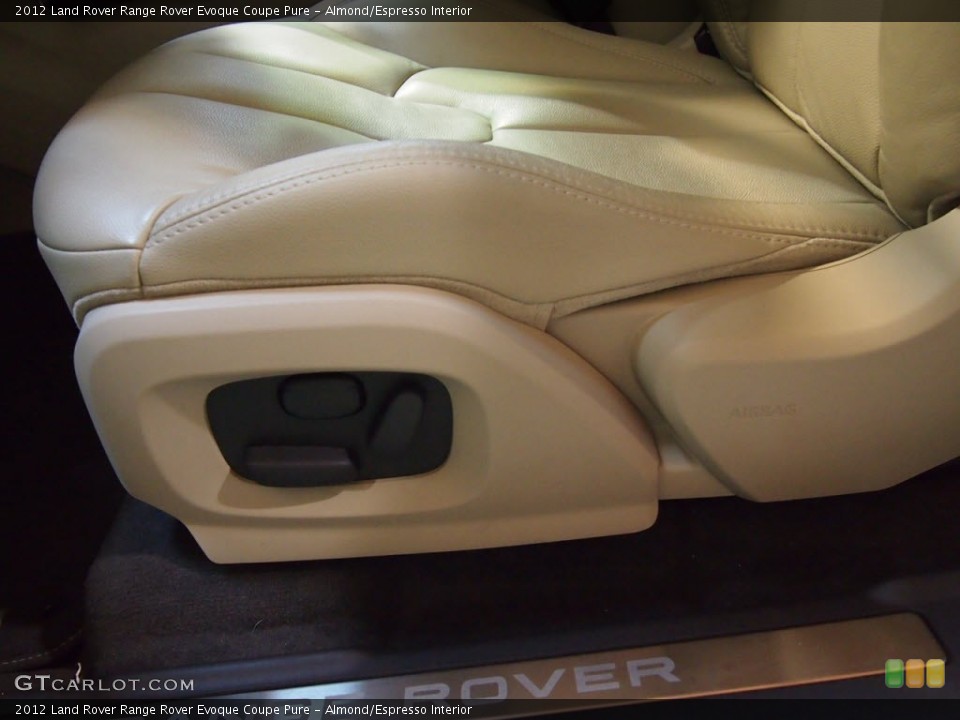 Almond/Espresso Interior Front Seat for the 2012 Land Rover Range Rover Evoque Coupe Pure #65672239