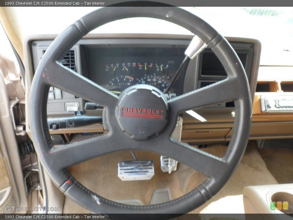 Tan Interior Steering Wheel for the 1993 Chevrolet C/K C1500 Extended Cab #65672482