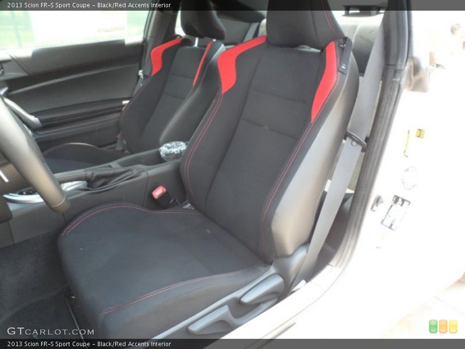 Black/Red Accents Interior Photo for the 2013 Scion FR-S Sport Coupe #65673541