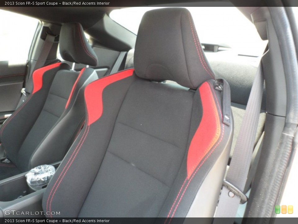 Black/Red Accents Interior Photo for the 2013 Scion FR-S Sport Coupe #65673547