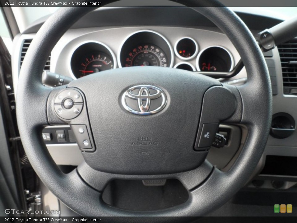 Graphite Interior Steering Wheel for the 2012 Toyota Tundra TSS CrewMax #65673982