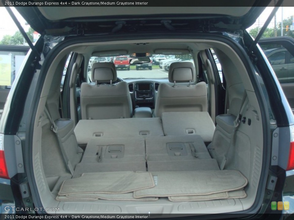 Dark Graystone/Medium Graystone Interior Trunk for the 2011 Dodge Durango Express 4x4 #65674765