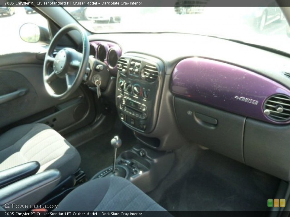 Dark Slate Gray Interior Dashboard for the 2005 Chrysler PT Cruiser  #65676516