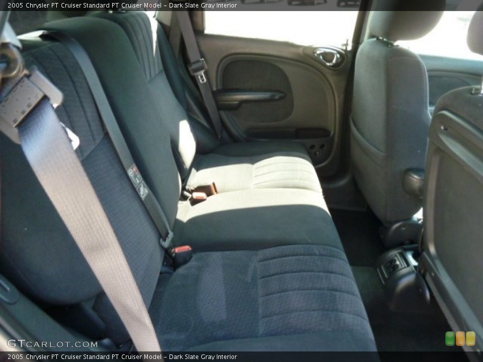 Dark Slate Gray Interior Rear Seat for the 2005 Chrysler PT Cruiser  #65676522