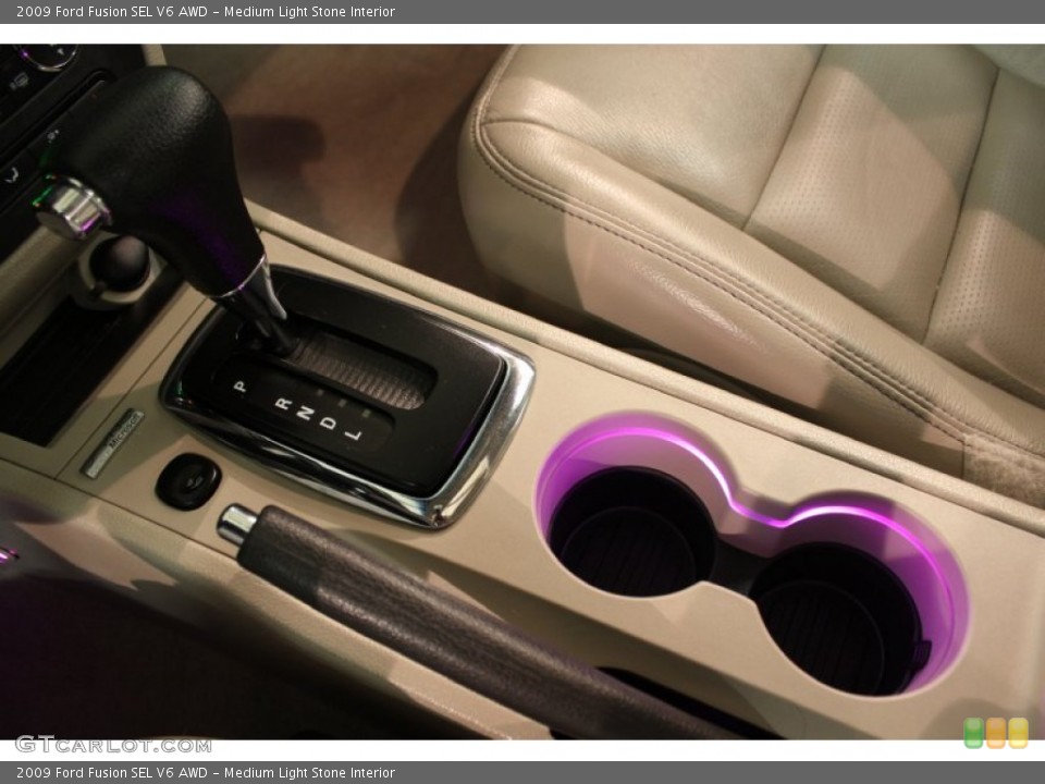 Medium Light Stone Interior Transmission for the 2009 Ford Fusion SEL V6 AWD #65682726