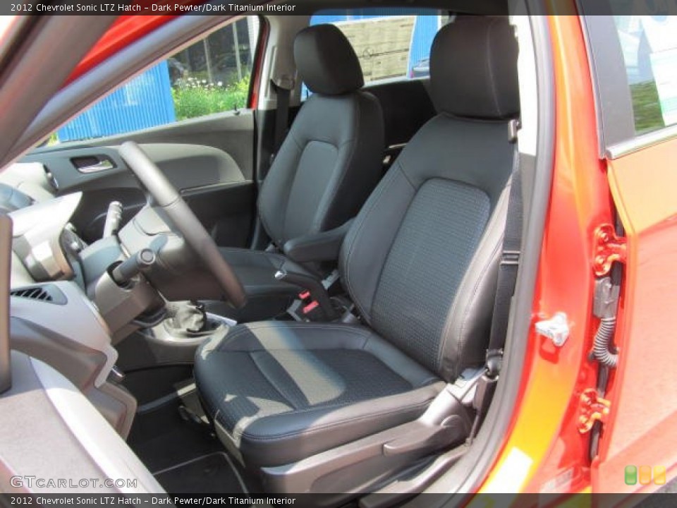 Dark Pewter/Dark Titanium Interior Photo for the 2012 Chevrolet Sonic LTZ Hatch #65682909