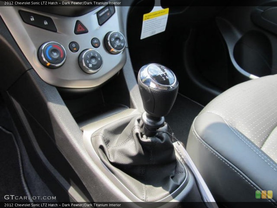 Dark Pewter/Dark Titanium Interior Transmission for the 2012 Chevrolet Sonic LTZ Hatch #65682945