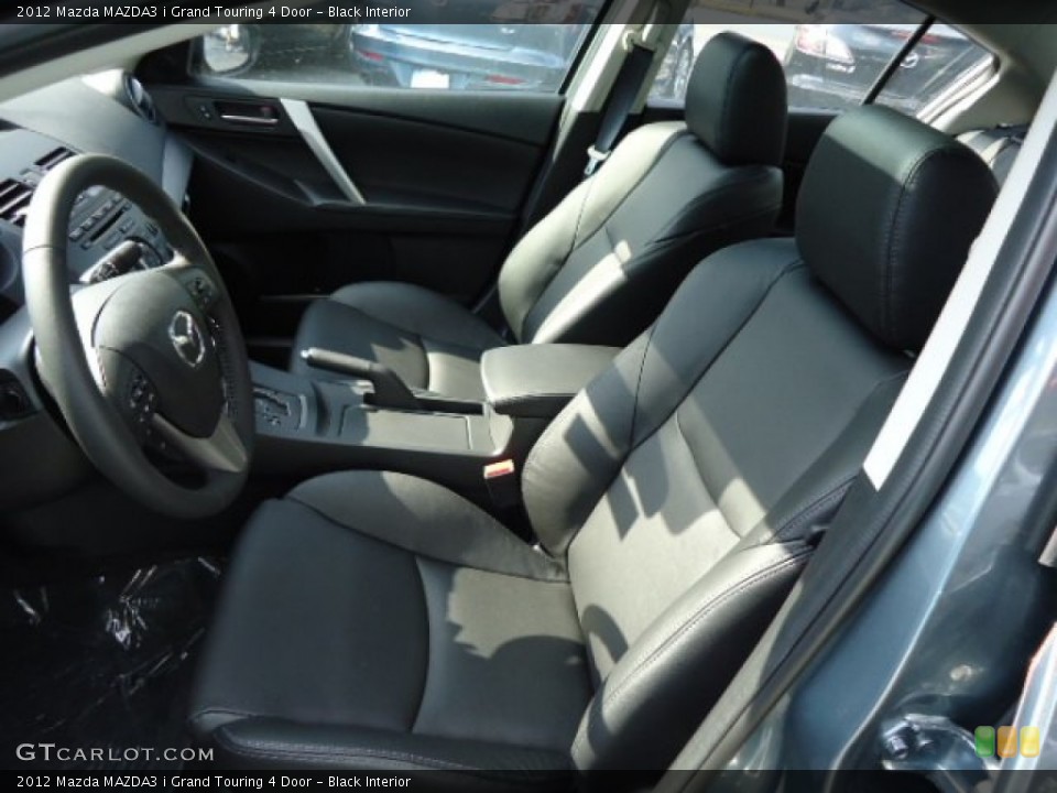 Black Interior Photo for the 2012 Mazda MAZDA3 i Grand Touring 4 Door #65684853