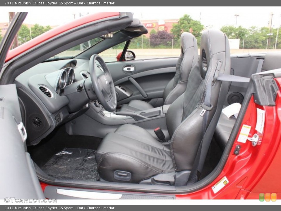Dark Charcoal Interior Photo for the 2011 Mitsubishi Eclipse Spyder GS Sport #65685390